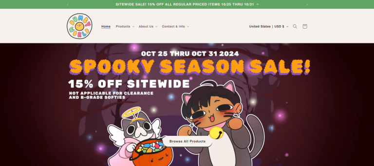 Image for Dumby World Website online store